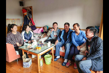 尊老敬老，生产一支部开展“不忘初心 牢记使命”之爱心慰问活动
