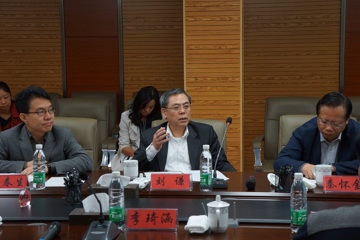 国家卫计委刘谦副主任一行到我所调研